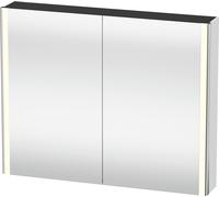 Duravit XSquare armoire de toilette avec éclairage LED, 1000x800x155mm, XS7113084840000, Couleur: Blanc super mat Décor