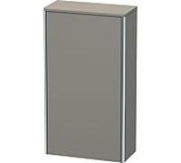 Duravit Armoire mi-haute XSquare XS1303L4343 50x88x23,6 cm porte gauche basalte mat