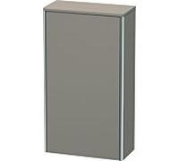 Duravit XSquare armoire Duravit XSquare XS1303R4343 50x88x23,6cm, porte à droite, basalte mat