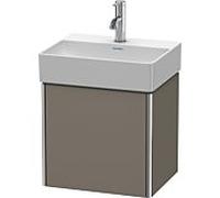 Duravit XSquare Duravit XS4060R9090 43,4x39,7x34cm, porte à droite, flanelle gris soie mat