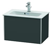 Duravit XSquare Duravit XS406504949 61x40x38.8cm, 2000 coulissant, Graphit matt