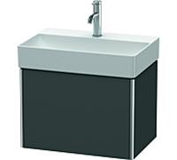 Duravit XSquare Duravit XS406704949 58,4x39,7x39cm, 2000 coulissant, Graphit mat