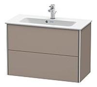 Duravit XSquare Duravit XS416604343 81x56x38.8cm, 2 tiroirs, basalte mat