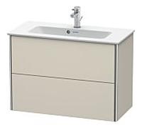 Duravit XSquare Duravit XS416609191 81x56x38.8cm, 2 tiroirs, Taupe