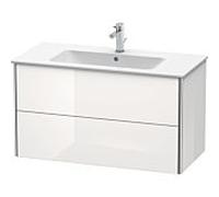 Meuble Pour Lavabo Encastrable Duravit XSquare pour ME by Starck 233610 Blanc brillant 560x1010x478mm