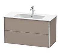 Duravit XSquare Duravit XS417304343 101x56x47.8cm, 2 tiroirs, basalte mat