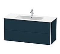 Duravit XSquare XS417409898 121x56x47.8cm, 2 tiroirs, Nachtblau seidenmatt