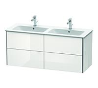 Duravit XSquare Duravit XS417508585 128x56x47,8cm, 4 tiroirs, blanc très brillant