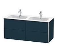Duravit XSquare Duravit XS417509898 128x56x47,8cm, 4 tiroirs, bleu nuit satiné mat