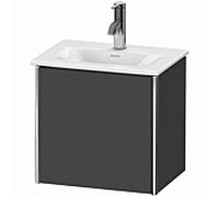 Duravit XSquare Duravit XS4220L4949 43x39.7x30.8cm, articulé à gauche, Graphit mat, 2000 porte