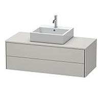 Duravit XSquare Duravit XS491200707 120x40x54.8cm, 2 tiroirs, gris béton mat