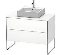 Duravit XSquare Duravit XS492101818 100x53.8x54.8cm, 2 tiroirs, blanc mat