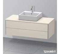 Duravit XSquare Meuble bas, 2 tiroirs, XS491209191,