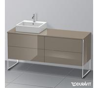 Duravit XSquare Meuble bas, 4 tiroirs, XS4924L8989,