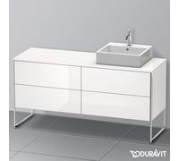 Duravit XSquare Meuble bas, 4 tiroirs, XS4924R8585,