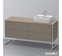 Duravit XSquare Meuble bas, 4 tiroirs, XS4924R9090,