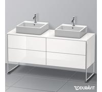 Duravit XSquare Meuble bas, 4 tiroirs, XS4927B8585,