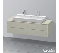 Duravit XSquare Meuble bas pour plan de toilette, 4 tiroirs, XS4915M6060,