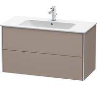 Duravit XSquare Duravit XS417304343 101x56x47.8cm, 2 tiroirs, basalte mat
