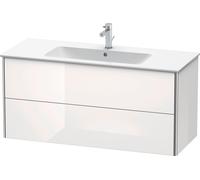 Duravit XSquare XS417409292 121x56x47.8cm, 2 tiroirs, Steingrau seidenmatt