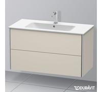 Duravit XSquare Meuble sous-vasque, 2 tiroirs, XS417309191,