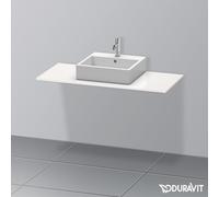 Duravit Console XSquare XS060D08585 80×55 cm – avec 1 découpe – blanc très brillant