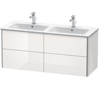 Duravit XSquare Duravit XS417508585 128x56x47,8cm, 4 tiroirs, blanc très brillant