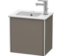 Duravit Meuble sous Duravit XSquare XS4170L9090 58,4x49,1x39cm, porte à gauche, Flannel Grey satin