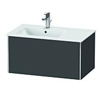 Duravit XSquare XS407204949 81x40x47.8cm, 2000 coulissant, Graphit mat
