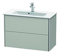Duravit XSquare XS416600707 81x56x38.8cm, 2 tiroirs, gris béton mat