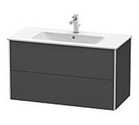 Duravit XSquare XS417304949 101x56x47.8cm, 2 tiroirs, Graphit mat