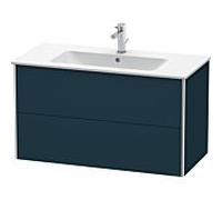 Duravit XSquare XS417309898 101x56x47.8cm, 2 tiroirs, Nachtblau seidenmatt