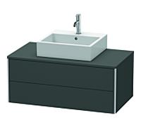 Duravit XSquare XS491104949 100x40x54,8cm, 2 tiroirs, Graphit mat