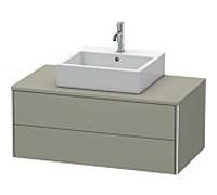 Duravit XSquare XS491109292 100x40x54.8cm, 2 tiroirs, Steingrau seidenmatt