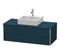 Duravit XSquare XS491209898 120x40x54,8cm, 2 tiroirs, bleu nuit semi-brillant