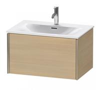 Duravit XViu 4033 Meuble sous-lavabo suspendu, 1 tiroir, pour meuble sous-lavabo Viu 234473, 710x480 mm, XV40330B171, Couleur: champagne mat/médité. chêne