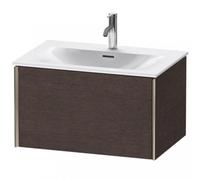 Duravit XViu 4033 Meuble sous-lavabo suspendu, 1 tiroir, pour meuble sous-lavabo Viu 234473, 710x480 mm, XV40330B172, Couleur: champagner mat/eiche dark geb.