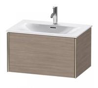 Duravit XViu 4033 Meuble sous-lavabo suspendu, 1 tiroir, pour meuble sous-lavabo Viu 234473, 710x480 mm, XV40330B131, Couleur: champagne mat/argent pin argenté