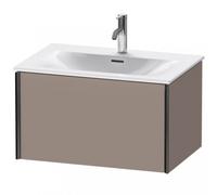 Duravit XViu 4033 Meuble sous-lavabo suspendu, 1 tiroir, pour meuble sous-lavabo Viu 234473, 710x480 mm, XV40330B243, Couleur: noir mat/basalte mat