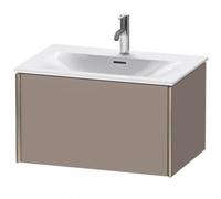 Duravit XViu 4033 Meuble sous-lavabo suspendu, 1 tiroir, pour meuble sous-lavabo Viu 234473, 710x480 mm, XV40330B143, Couleur: champagne mat/basalte mat