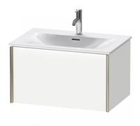 Duravit XViu 4033 Meuble sous-lavabo suspendu, 1 tiroir, pour meuble sous-lavabo Viu 234473, 710x480 mm, XV40330B118, Couleur: blanc mat/champagne matt