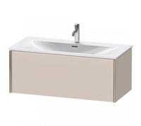Duravit XViu 4035 Meuble sous-lavabo suspendu, 1 tiroir, pour lavabo Viu 234410, 1010x480 mm, XV40350B191, Couleur: champagne mat/taupe