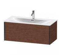 Duravit XViu 4035 Meuble sous-lavabo suspendu, 1 tiroir, pour lavabo Viu 234410, 1010x480 mm, XV40350B213, Couleur: noyer noir mat/noyer d'Amérique