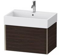 Duravit XViu 4235 Meuble sous-lavabo suspendu, 1 tiroir, pour meuble sous-lavabo Vero Air 235070, 684x454 mm, XV42350B169, Couleur: champagne mat/noyer brossé