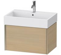 Duravit XViu 4235 Meuble sous-lavabo suspendu, 1 tiroir, pour meuble sous-lavabo Vero Air 235070, 684x454 mm, XV42350B171, Couleur: champagne mat/médité. chêne