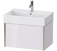 Duravit XViu 4235 Meuble sous-lavabo suspendu, 1 tiroir, pour meuble sous-lavabo Vero Air 235070, 684x454 mm, XV42350B127, Couleur: champagne mat/blanc lilas hgl