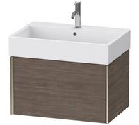 Duravit XViu 4235 Meuble sous-lavabo suspendu, 1 tiroir, pour meuble sous-lavabo Vero Air 235070, 684x454 mm, XV42350B151, Couleur: champagne mat/pin de pin terra