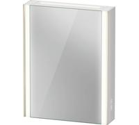Duravit XViu Armoire de toilette, 620x156 mm, 1 butée de porte gauche, Version"Icône, XV7141LB1B1, Couleur: Champagne mat / miroité
