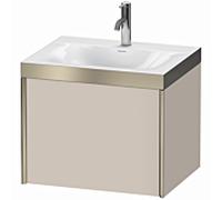 Duravit XViu Meuble XV4609OB191P 60x48cm, 2000 gigogne, 2000 trou de coulée, champagne mat, Cadres P, taupe mat