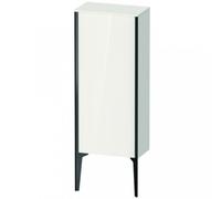 Duravit XViu XV1305 Armoire mi-haute verticale, 400x240 mm, hauteur 890 mm, 1 butée de porte droite, XV1305RB285, Couleur: noir mat/blanc hgl.